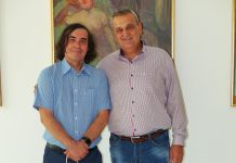 Заместник-кметът Александър Държиков посрещна големия европейски писател Мирча Картареску P1170810_Snapseed