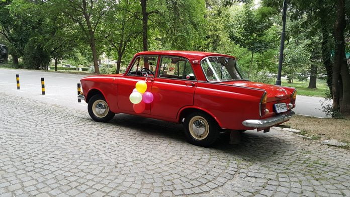 ретро москвич