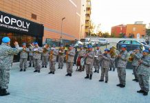 Военен духов оркестър почете Деня на народните будители в Пловдив Военен духов оркестър