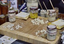 Сирене с трюфели и сладко от люти чушки на “Винария”