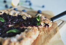 Сладки престъпления- Галет с пресни боровинки galet