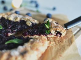 Сладки престъпления- Галет с пресни боровинки galet