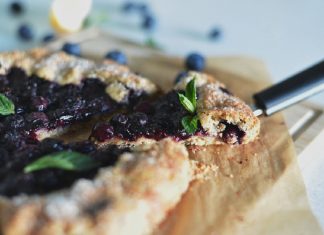 Сладки престъпления- Галет с пресни боровинки galet