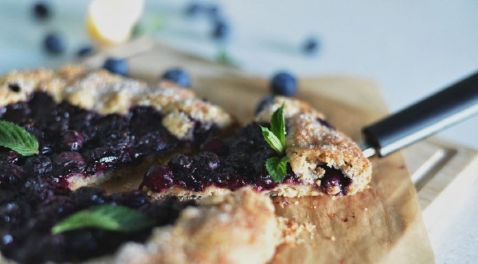 Сладки престъпления- Галет с пресни боровинки galet