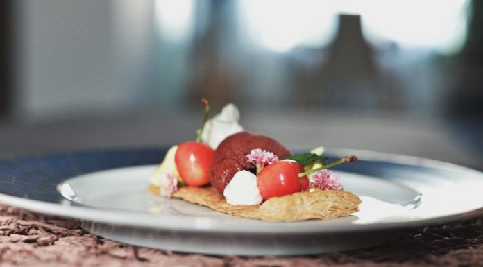 Сладки престъпления- Сорбе от череши и мента