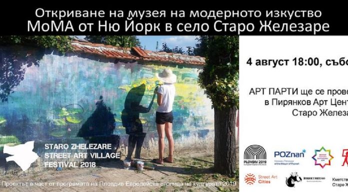 Арт фестивал „МоМа от Ню Йорк в село Старо Железаре” показва друга гледна точка върху модерното изкуство art fesywal