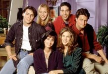 Десет любими сериали от 90-те години friends1