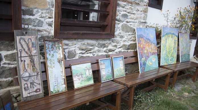 Международен пленер в село Косово събра художници от Австрия и България Plener_Kosovo