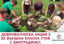 Младежкият център изгражда външна класна стая с биоградинка Mladejki centur