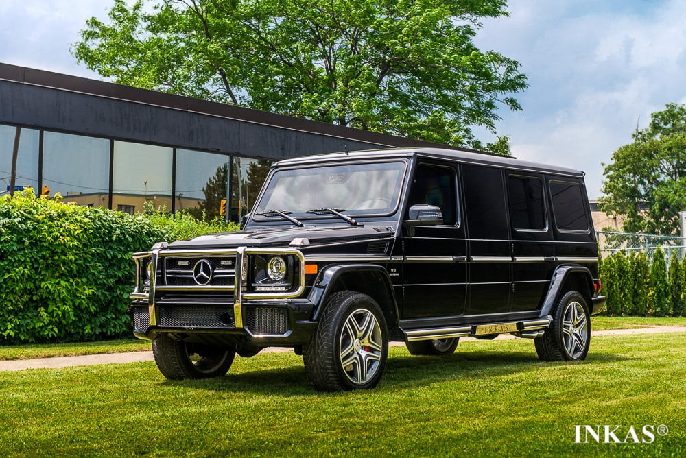 Бронирана лимузина на базата на Mercedes-AMG G63 12