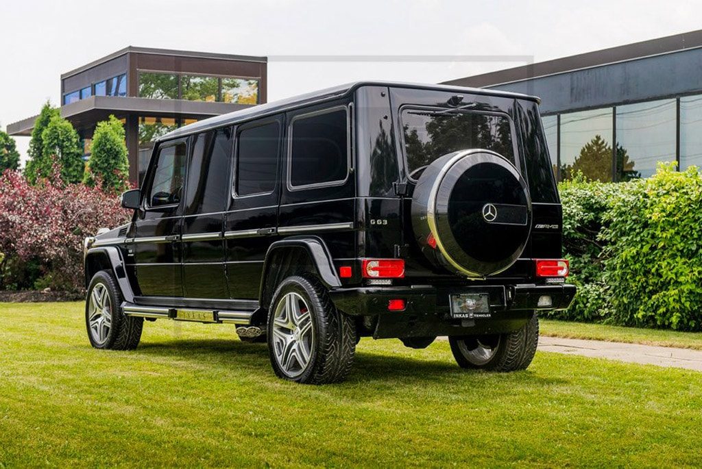Бронирана лимузина на базата на Mercedes-AMG G63 12