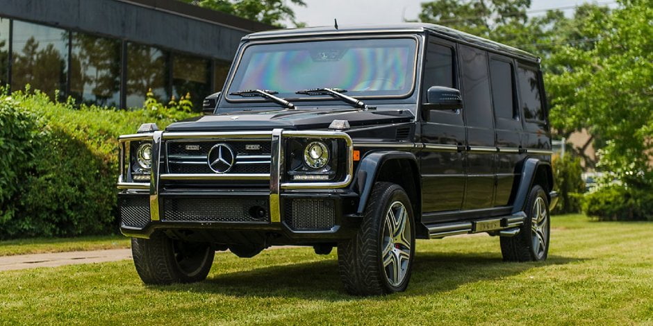 Бронирана лимузина на базата на Mercedes-AMG G63 12