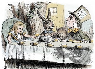 Уроците на лудостта според „Алиса в страната на чудесата“ Alice in Wonderland