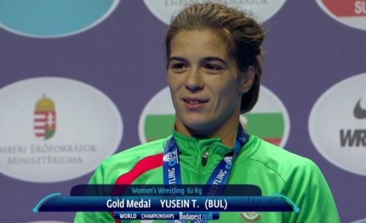 Тайбе Юсеин е новият световен шампион по борба за жени Тайбе Юсеин