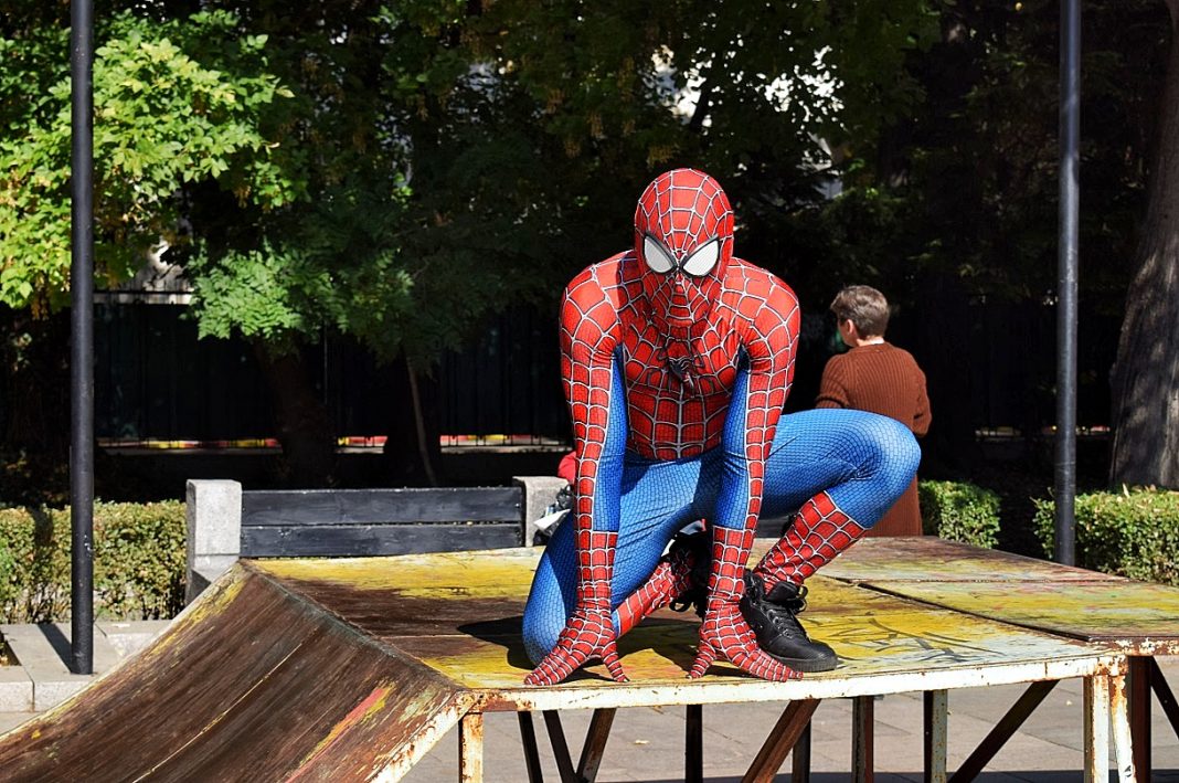 Спайдърмен в Пловдив Спайдърмен в Пловдив