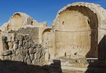 Исус открит на образ в древна израелска църква