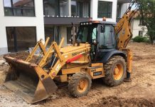 Откраднаха багер от Александровска болница “София”