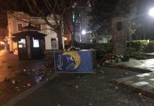 Оскверниха паметника на Стефан Стамболов пред Община Пловдив Оскверниха паметника на Стефан Стамболов пред Общината