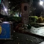 Оскверниха паметника на Стефан Стамболов пред Общината Пловдив 2