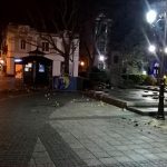 Оскверниха паметника на Стефан Стамболов пред Общината Пловдив 3