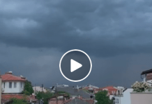 Буря над Пловдив със силен дъжд – Видео Буря на Пловдив със силен дъжд - Видео