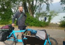 Михаел продава карго-велосипед, за да се прибере Михаел продава карго-велосипед, за да се прибере