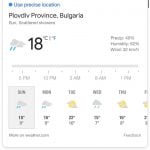 Дъжд и лека градушка се изливат силно над Пловдив