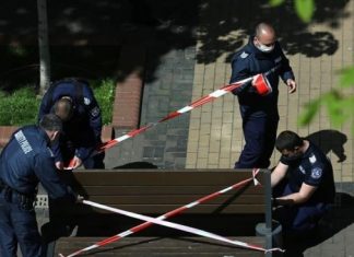 Глоба за жена седнала на пейка след земетресението Глоба на жена седнала на пейка след земетресението