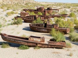 Как за 60 години изчезна едно море или тъжната история на Аралско море Да изчезнеш за 60 години или тъжната история на Аралско море