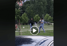 Конан Варварина беше забелязан да върти меч в София Конан Варварина беше забелязан да върти меч в София