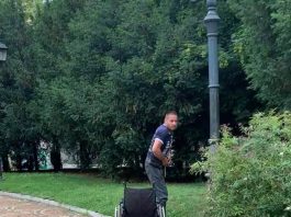 Чудо! Инвалид проходи в парк на София Чудо! Инвалид проходи в парк на София