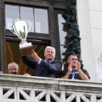 Локомотив Пловдив вдигнаха купата в Общината СНИМКИ