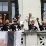 Локомотив Пловдив вдигнаха купата в Общината СНИМКИ