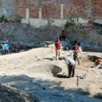 Скелет откриха под ресторант в Пловдив