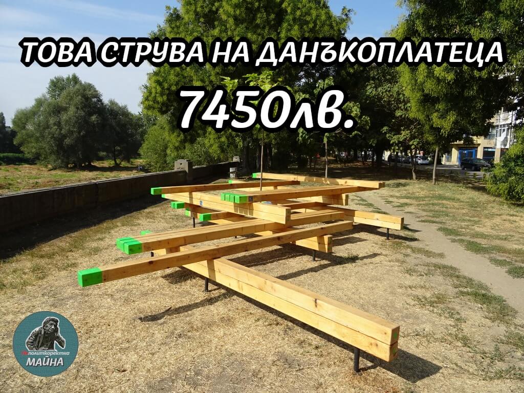Фондация Пловдив 2019 с АРТ инсталация за 7450 лв.