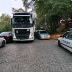 ТИР заседна в неправилно спрели коли на Бунарджика