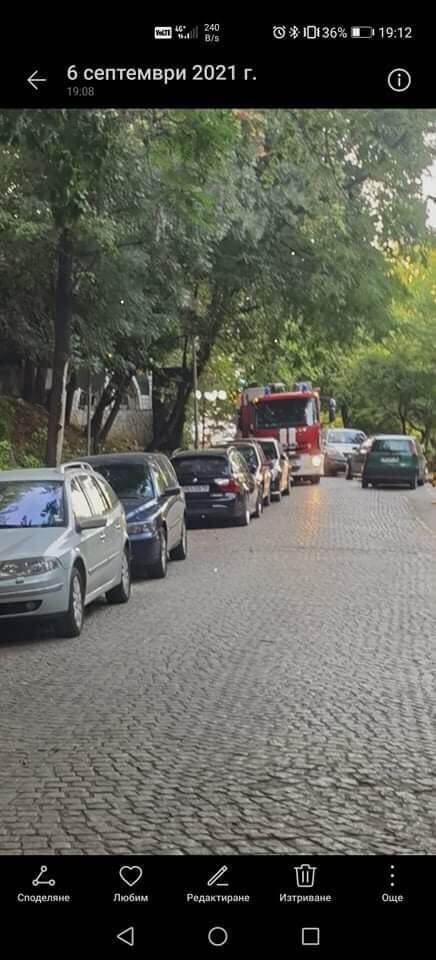 ТИР заседна в неправилно спрели коли на Бунарджика