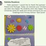 „Деца – слънца“ с пожелания за Коледа от много страни