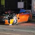 19 годишен с Nissan GTR за 200 K помете Volvo в София