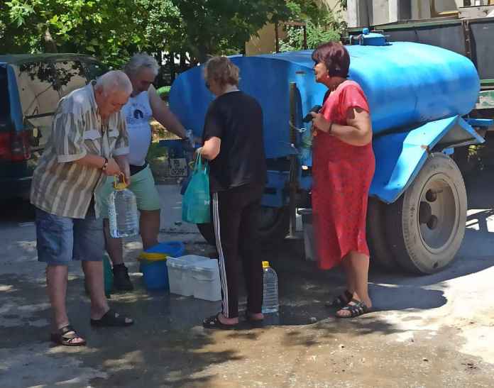 Авария на новия водопровод на Богомил и Лев Толстой Авария на новия водопровод на Богомил и Лев Толстой