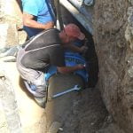 Авария на новия водопровод на Богомил и Лев Толстой