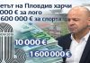 Кметът на Пловдив дава 10 000 € за лого за спорта Кметът на Пловдив дава 10 000 € за лого за спорта